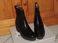 Tamaris Stiefelette Leder schwarz Gr. 42 Neu