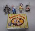 1989 Wallace and Gromit A Close Shave Vivid Imaginations Figur Set B neu im Karton