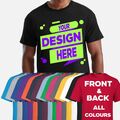 Personalisiertes individuell bedrucktes T-Shirt Fruit of the Loom Herren Original Tee 61082P