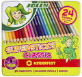 JOLLY SUPERSTICKS CLASSIC KINDERFEST Buntstifte farbsortiert, 24 St.