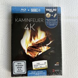 KAMINFEUER 4K (UHD STICK IN RE - BUSCH,SIMON   BLU-RAY NEU