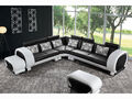 Salottini Design Ecksofa Callisto Sofa Couch Wohnlandschaft & Hocker UVP*6.990,-
