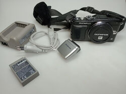 Olympus PEN E-PL5 Lite 16MP mit Blitz / with flash