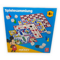 Disney Mickey Maus Spielesammlung Wer hat die 6 Mühle Dame Leiterspiel Spiele