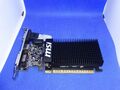 MSI GeFORCE GT 710 2GB DDR3 PCI-E 2.0 X8 GRAFIKKARTE  DVI VGA HDMI  #GK7576