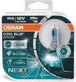 Osram COOL BLUE INTENSE H4 Dou Box 12V 60/55W 5000K Glühlampe, Fernscheinwerfer