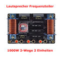 1000W 2-Wege 2 Einheiten High-Low Lautsprecher Frequenzteiler Frequenzweiche