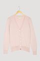 Hess Natur Strickjacke  Baumwolle Gr. 44/46 Rosa Damen