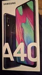 Samsung Galaxy A40 SM-A405FZKDDBT - 64GB - Schwarz (Ohne Simlock) (Dual SIM)