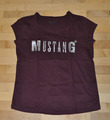 T-Shirt Gr. XS weinrot für Damen von MUSTANG