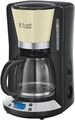 Russell Hobbs	Colours Plus+ Classic Cream Digitale Glas-Kaffeemaschine