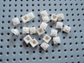 Lego 20 x Bauplatte flache Platte 1x1  3024  weiß