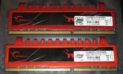 8GB KIT G.Skill DDR3 RAM 1066MHz PC3-8500U DIMM 240-pol. CL7 F3-8500CL7D-8GBRL