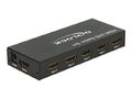 18685 Delock HDMI UHD Switch 5 x in > 1 out 4K ~D~