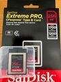 sandisk extreme pro 256 gb CFexpress Type B 1.700 MB/s zB Canon EOS R5