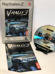 PlayStation 2 • Ps2 • V-Rally 3 • Platinum