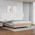 Boxspringbett mit Matratze Bettgestell Polsterbett Bett Kunstleder vidaXL