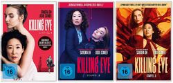 Killing Eve - Die komplette Season/Staffel 1+2+3 # 6-DVD-SET-NEU