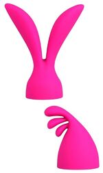 2 x  Massageaufsatz  Pink für Palmpower Body Wand  Massagegerät Ersatz- Massager