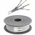 100m 0,46€/m CAT6 Patchkabel DSL LAN Netzwerkkabel SFTP PIMF 3*geschirmt Gigabit