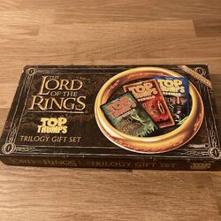 Limitierte Auflage Herr der Ringe Trilogie Top Trumps Geschenkset Kartenspiel Lotr