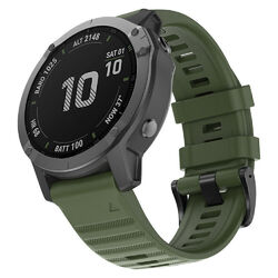 Quickfit Silikon Armband Für Garmin Fenix 6 6X 7 7X Pro 5 5X Plus 3HR Epix 2 S70