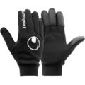 uhlsport Feldspieler Handschuhe Fleece Winter Spieler Handschuh wärmend schwarz