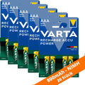 20 x Varta 800mAh Akkus AAA Micro HR03 NiMH 56703 Accu Power Recharge 1,2V