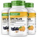 OPC + Vitamin C = 720 Kapseln á 600mg Traubenkernextrakt - Vegan Hochdosiert