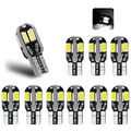 10x T10 W 5W CANBUS 26 Led SMD 5730 Licht Innenraum Beleuchtung Lampe Weiß 12V