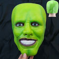 Die Maske Film Jim Carrey Cosplay Latex Mask Halloween Party Kostüm Erwachsene