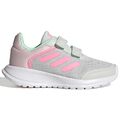 adidas Kinder Sportschuh TENSAUR RUN grau rosa Klett Running Sneaker Gr. 28 - 36