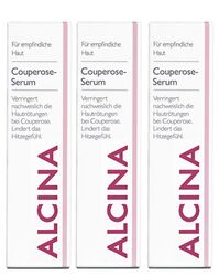 3x Alcina S Couperose Serum Pflegende Kosmetik 30 ml