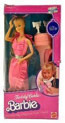 Vintage 1982 Twirly Curls Barbie Puppe / Twists n Twirl Hair / Mattel 5579, Ovp