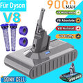 Original 9000mah 21.6V Akku für Dyson V8 SV10 Absolute Animal Fluffy /2X Filter