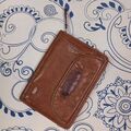 PORTA AGENDA  DOCUMENTI BORSELLO IN PELLE VINTAGE 90S JHON BELL MUNARI LEATHER 