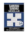 Sudoku Moeilijk: Samurai Sudoku Puzzels - nr. 26: Cadeau voor Hem/Haar: Puzzelbo