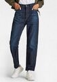 G-STAR RAW Damen Type 89 Real Boyfriend Loose Jeans Mid Waist Hose Dark Blau L32