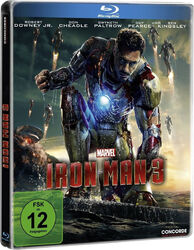 Iron Man 3  (Steelbook) (Blu Ray)