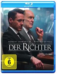 DER RICHTER: RECHT ODER EHRE - ROBERT DOWNEY JR.,ROBERT DUVALL,  BLU-RAY NEU