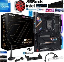 PC Aufrüstkit Intel Core i5-12600K bis 32GB DDR5 mit ASRock Z690 Taichi WIFI