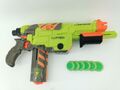 Nerf Gun Disc Blaster Vortex Lumitron Pumpgun - geprüft mit Lichteffekten