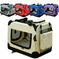 Hundebox Faltbar Hundetransportbox Transportbox Reisebox Auto Hunde Katze Box