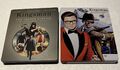 Kingsman 1&2 Bluray Steelbooks TOP!! Secret Service & Golden Circle Pedro Pascal