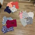 Set: 13 Shirts Gr. 146 / 152 Mädchen T-Shirts und Trägershirts -  13 Teile