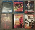 18er Konvolut BluRay Die Fliege+Reservoir Dogs DVD Hannibal/Rom 1.Staffel/Gringo