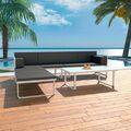 Garten Lounge Set mit Auflagen Aluminium Gartenlounge Sitzgruppe Outdoor