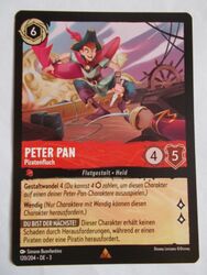 Disney Lorcana Karte Die Tintenlande 120/204 PETER PAN