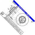 ATE 24.0136-0115.2 Bremsscheibe Links Vorderachse links passt für BMW 5er