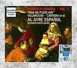 Barroco Espanol Vol. 1 (Mas no puede ser) von Al Ayre... | CD | Zustand sehr gut*** So macht sparen Spaß! Bis zu -70% ggü. Neupreis ***